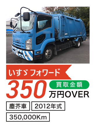 いすゞ フォワード 350万円OVER
