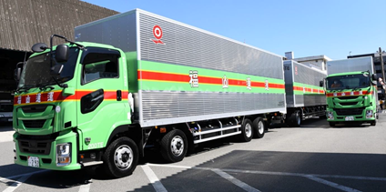 福山通運 広島〜静岡間でダブル連結トラックを運行 - TRUCK BIZ