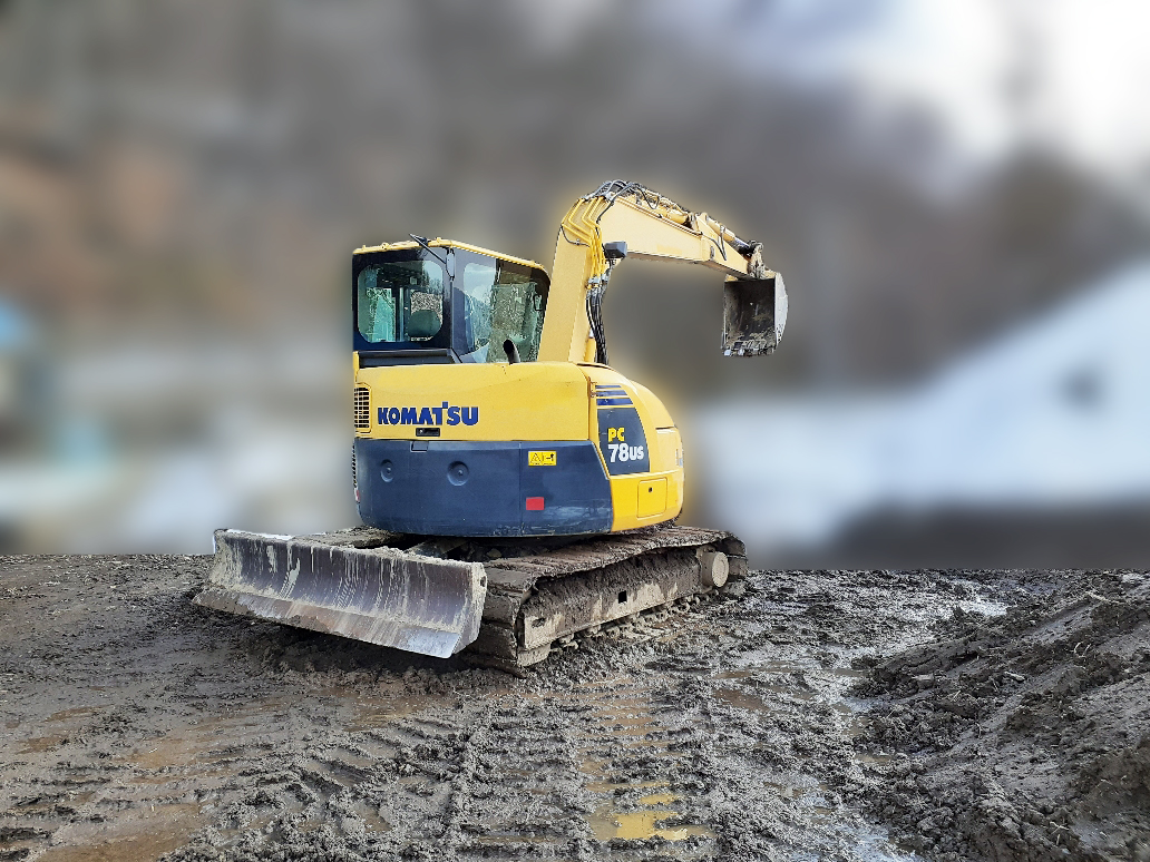 いすゞ 油圧ショベル(ユンボ・バックホー) PC78US-8の買取写真3