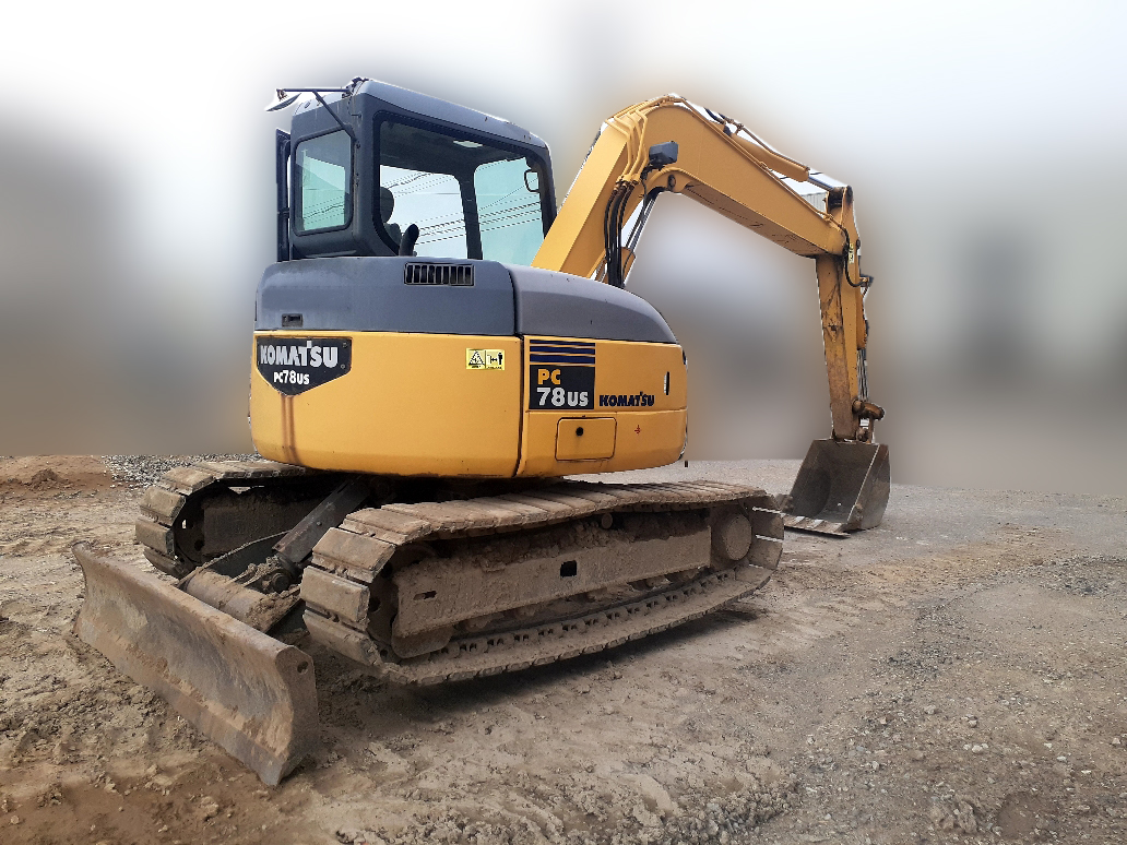 いすゞ 油圧ショベル(ユンボ・バックホー) PC78US-6N0の買取写真3