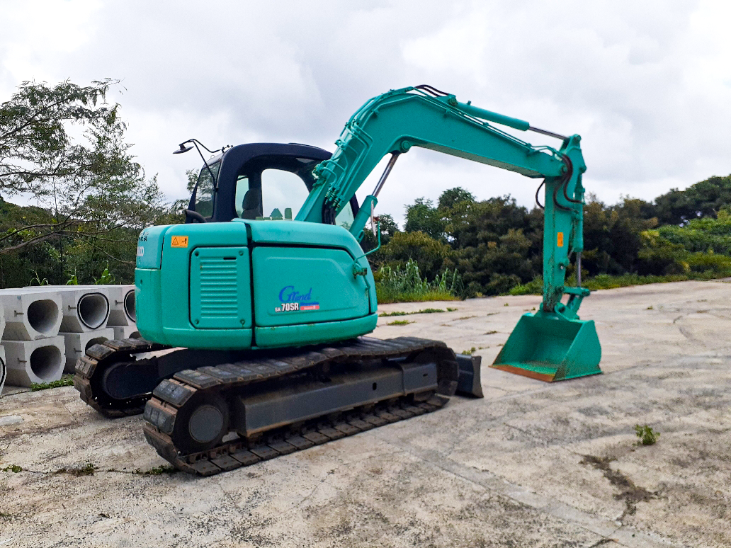 コベルコ 油圧ショベル(ユンボ・バックホー) SK70SR-1ESの買取写真3