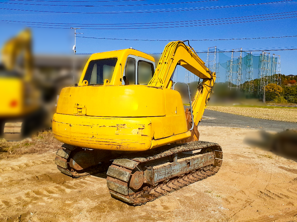 いすゞ 油圧ショベル(ユンボ・バックホー) PC70-7の買取写真3