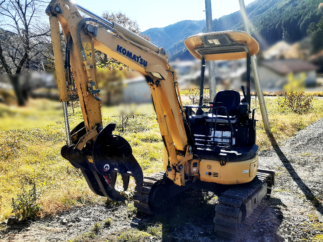 komatsu 油圧ショベル PC20MR-3の買取写真2