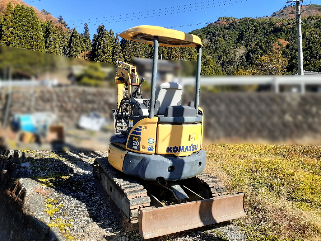 いすゞ 油圧ショベル(ユンボ・バックホー) PC20MR-3の買取写真3