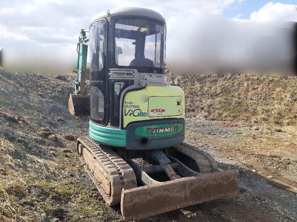 ヤンマー 油圧ショベル(ユンボ・バックホー) VIO30-1の買取写真3