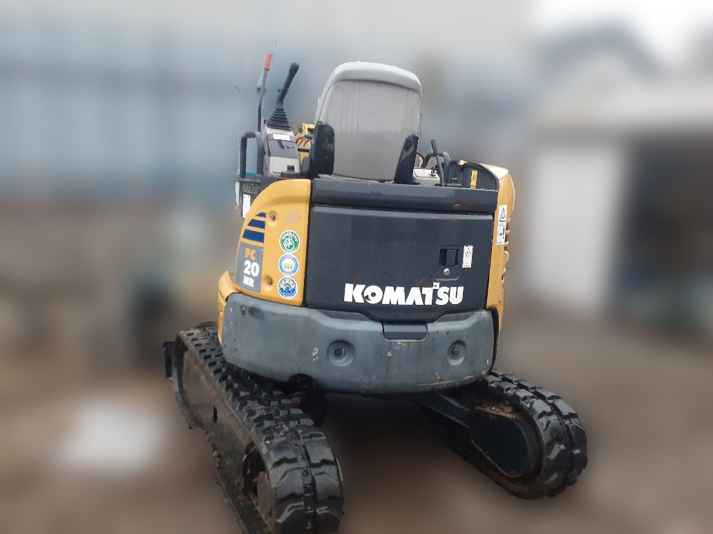 コマツ 油圧ショベル(ユンボ・バックホー) PC20MR-3の買取写真3