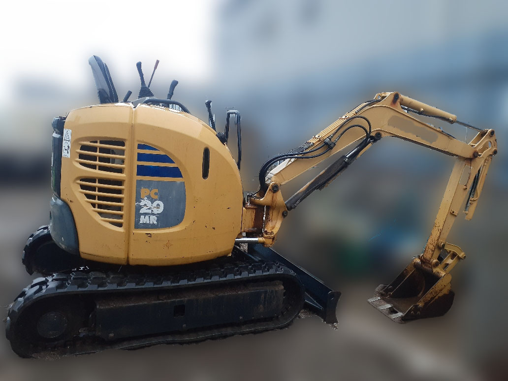 コマツ 油圧ショベル(ユンボ・バックホー) PC20MR-3の買取写真1