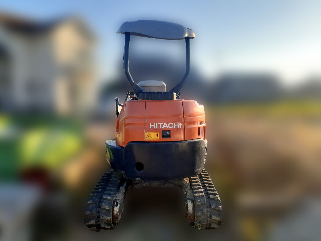 hitachi 油圧ショベル(ユンボ・バックホー) ZX30U 買取実績