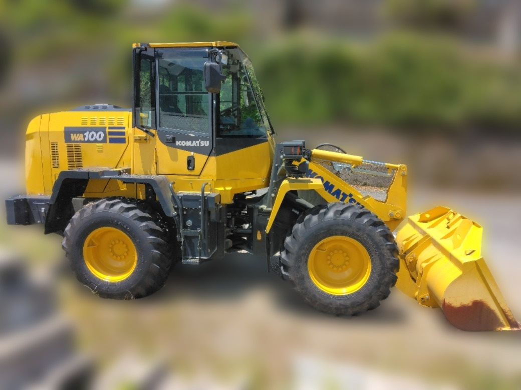 コマツ タイヤショベル WA100-8の買取写真4