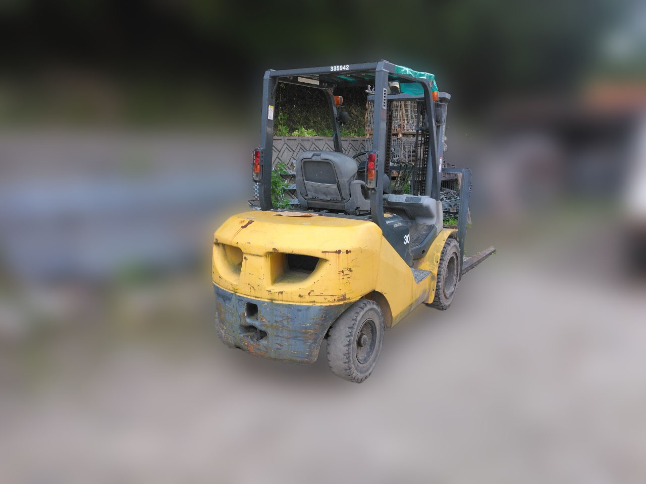 コマツ フォークリフト FD30T-17の買取写真3