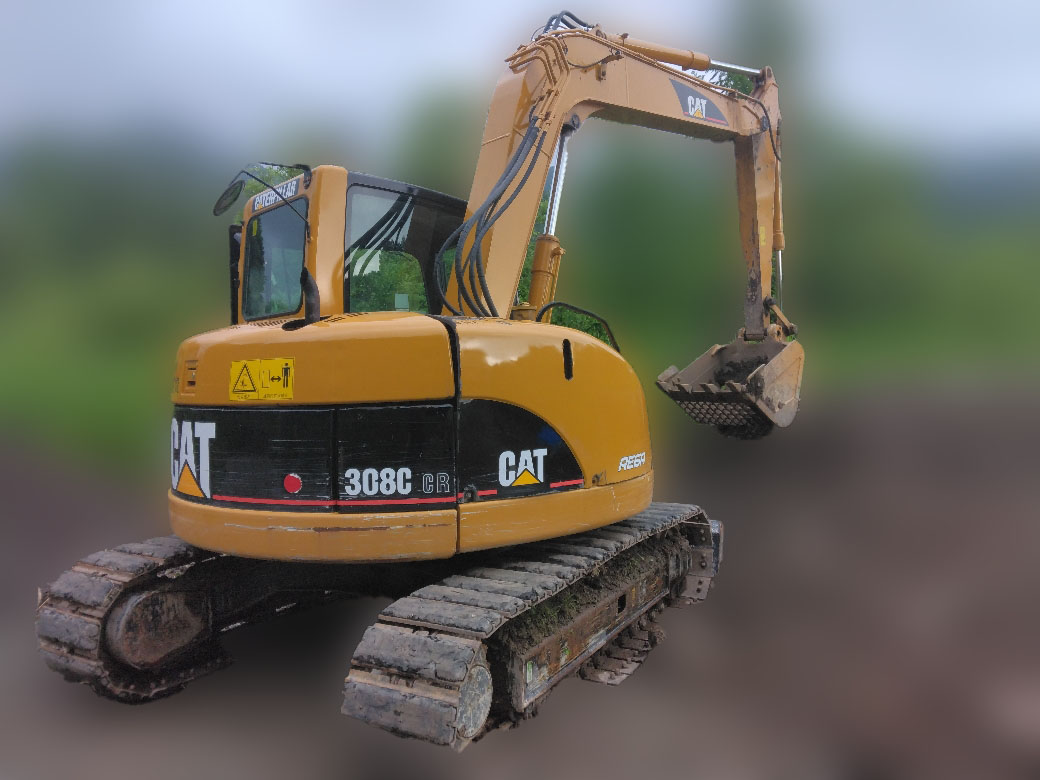 CAT 油圧ショベル(ユンボ・バックホー) 308Cの買取写真3