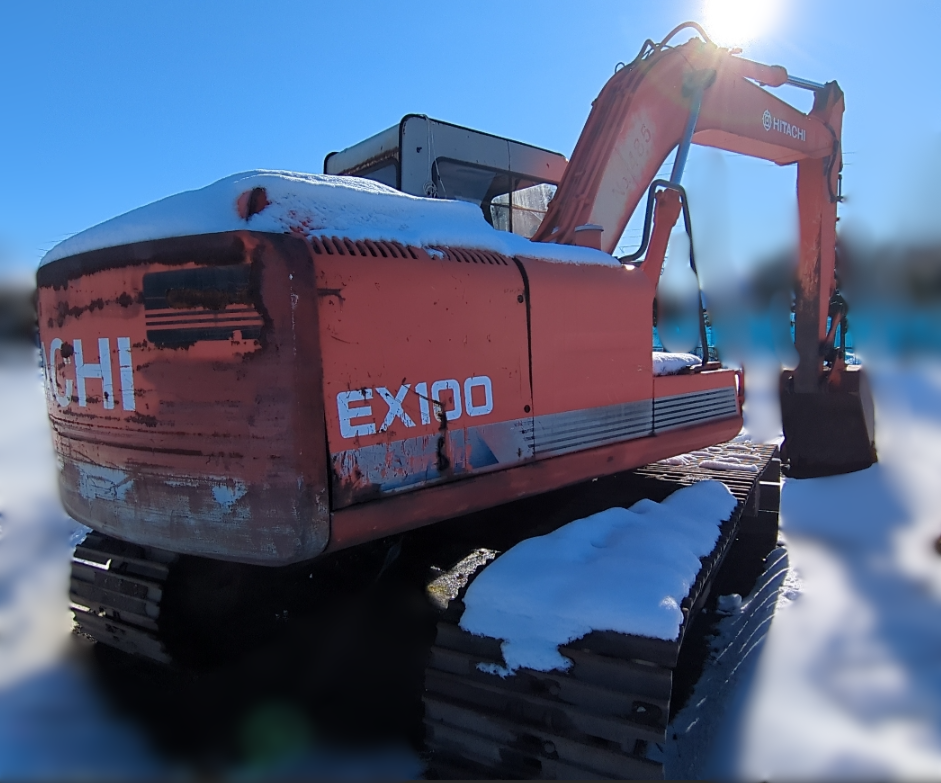 日立 油圧ショベル EX100の買取写真4
