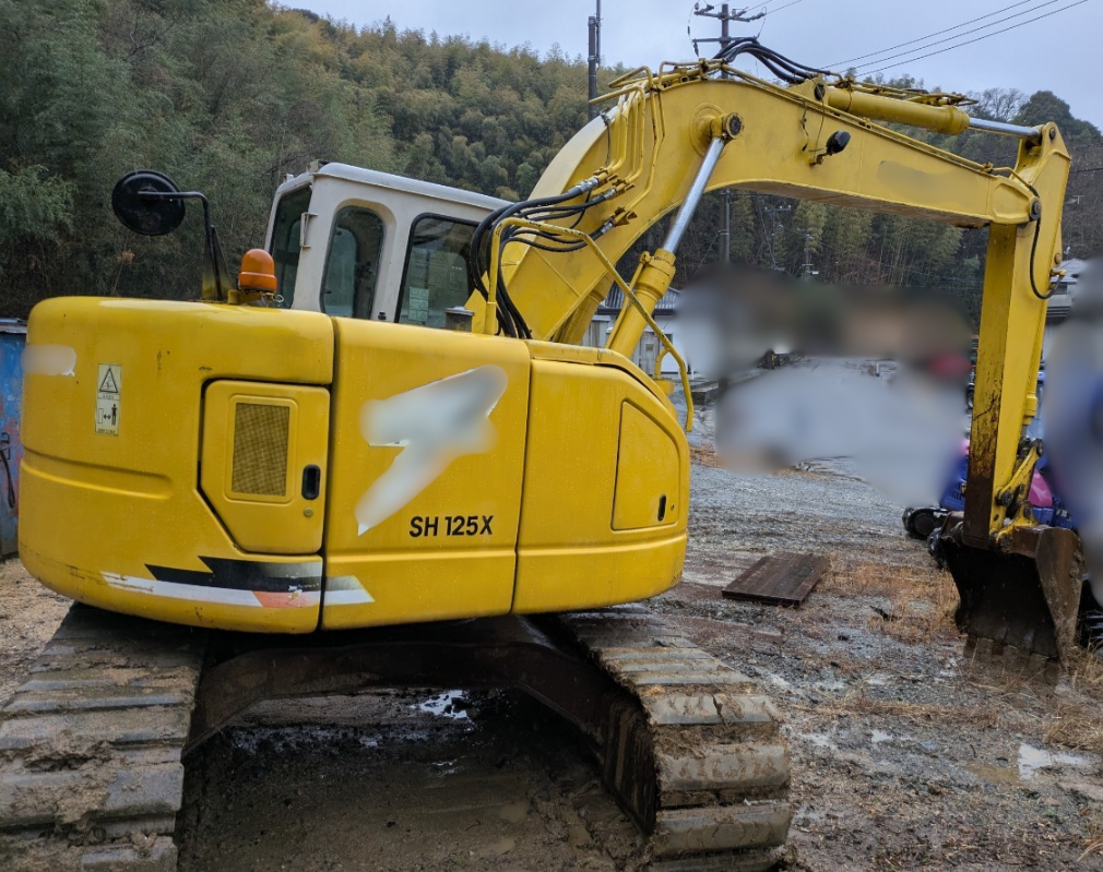 住友 油圧ショベル SH125X-3の買取写真3