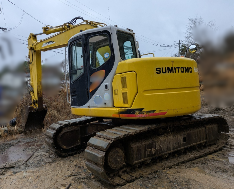 住友 油圧ショベル SH125X-3の買取写真4
