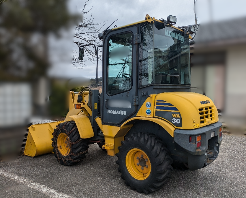 コマツ ホイールローダー WA30-6の買取写真3