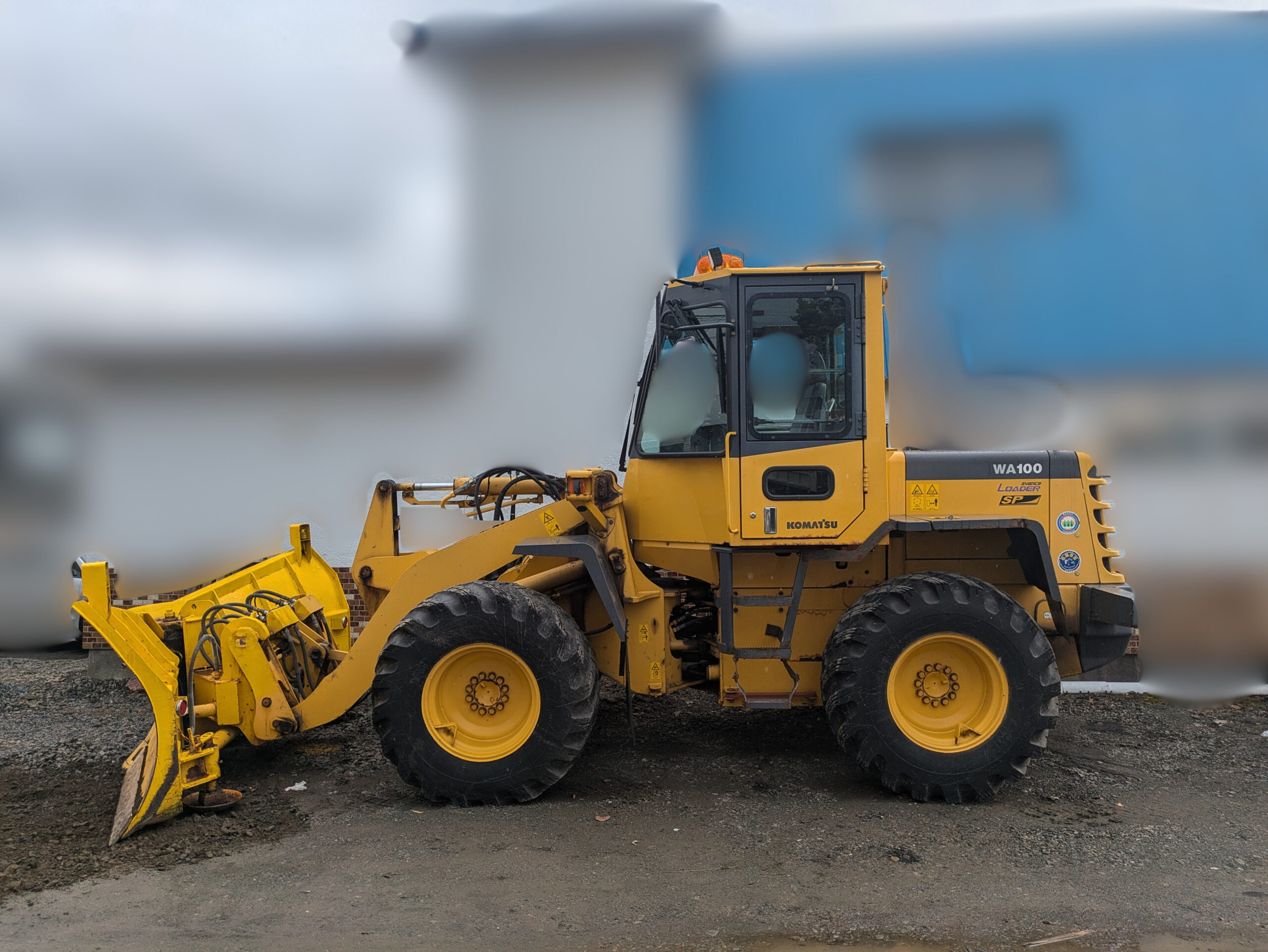 コマツ ホイールローダー WA100-3の買取写真4