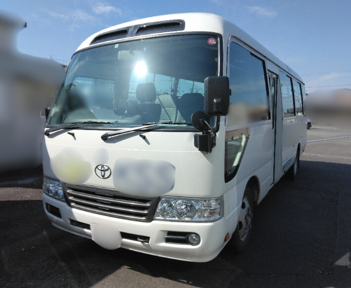 トヨタ コースター 平成28年式 SKG-XZB50の買取写真