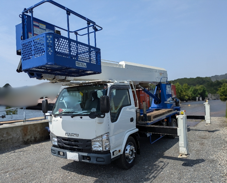 いすゞ/エルフ/高所作業車買取実績