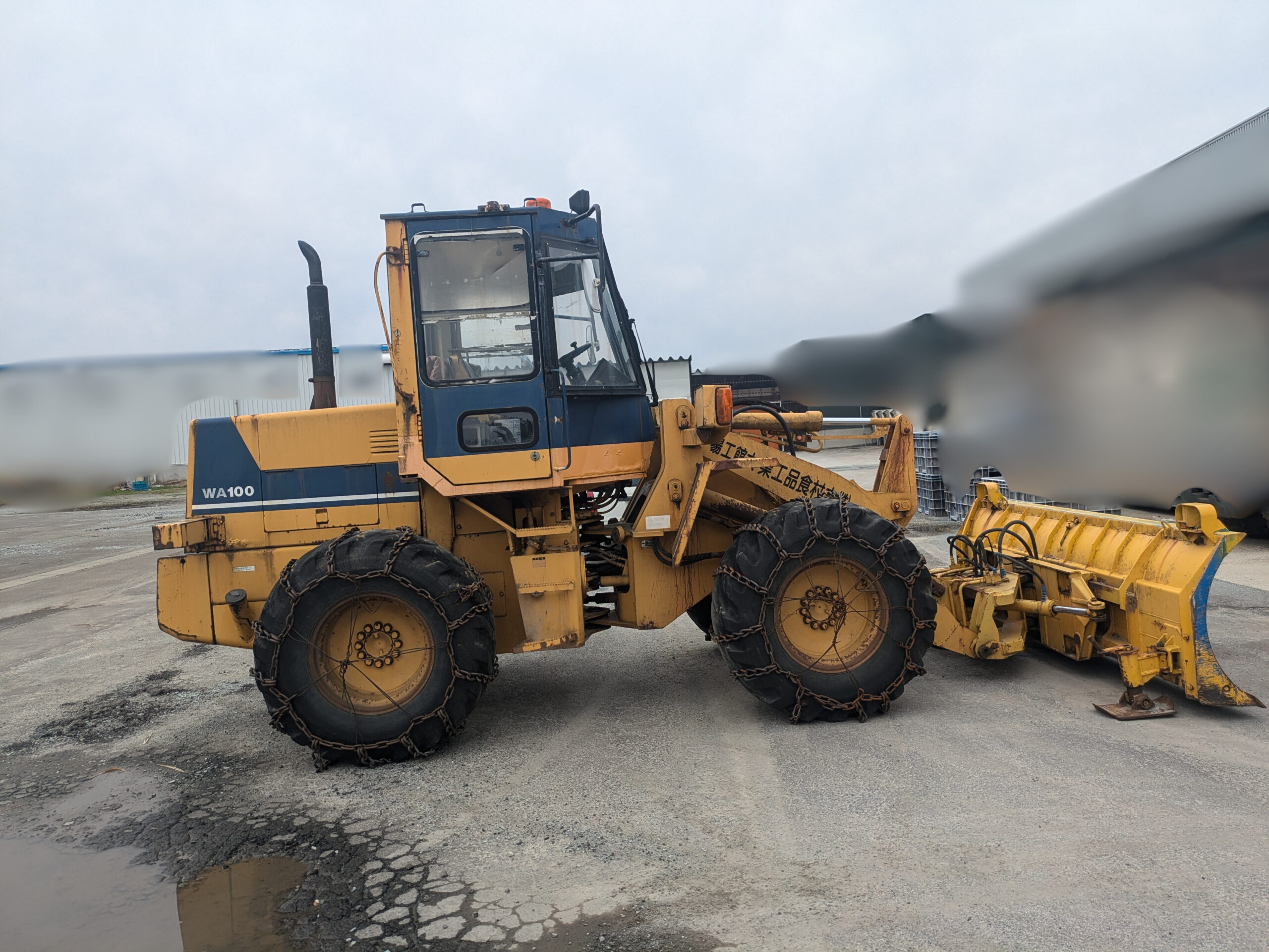 コマツ ホイールローダー WA100-1の買取写真3