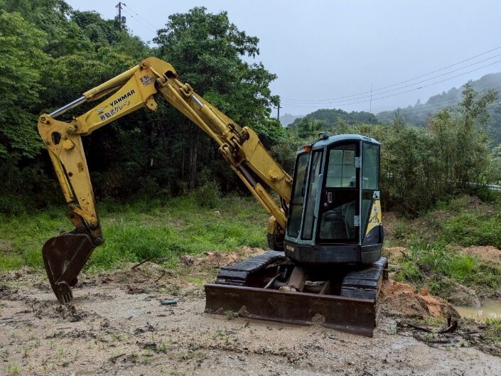 ヤンマー 油圧ショベル B7-5Aの買取写真3