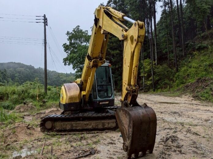 ヤンマー 油圧ショベル B7-5Aの買取写真4