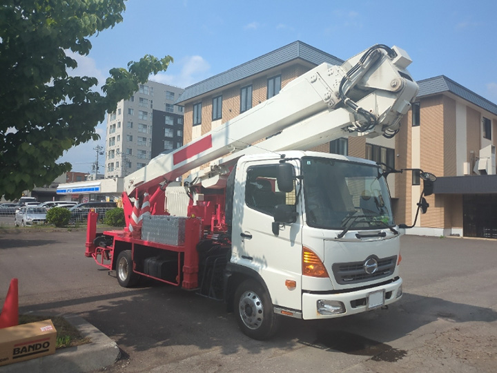 日野 レンジャー 平成27年式 TKG-FC9JGAPの買取写真