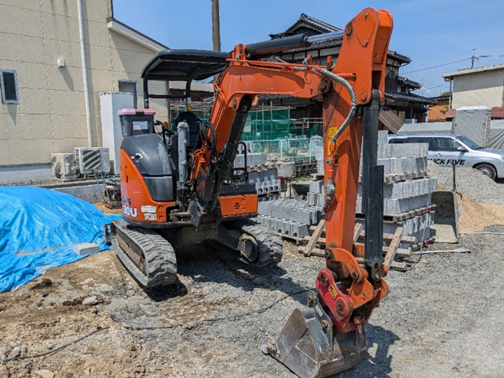 日立 油圧ショベル ZX30U-5Bの買取写真3