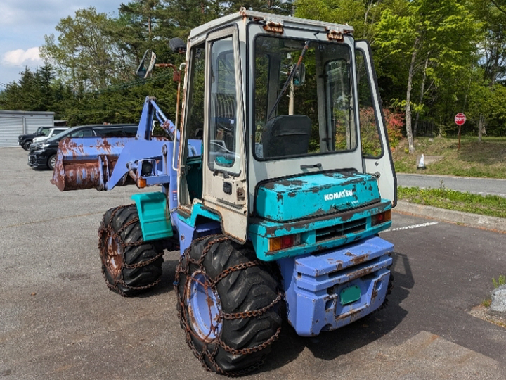 コマツ ホイールローダー WA40-3Eの買取写真4