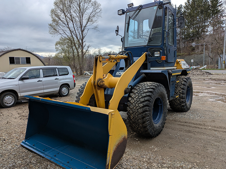 コベルコ ホイールローダー LK80Zの買取写真3