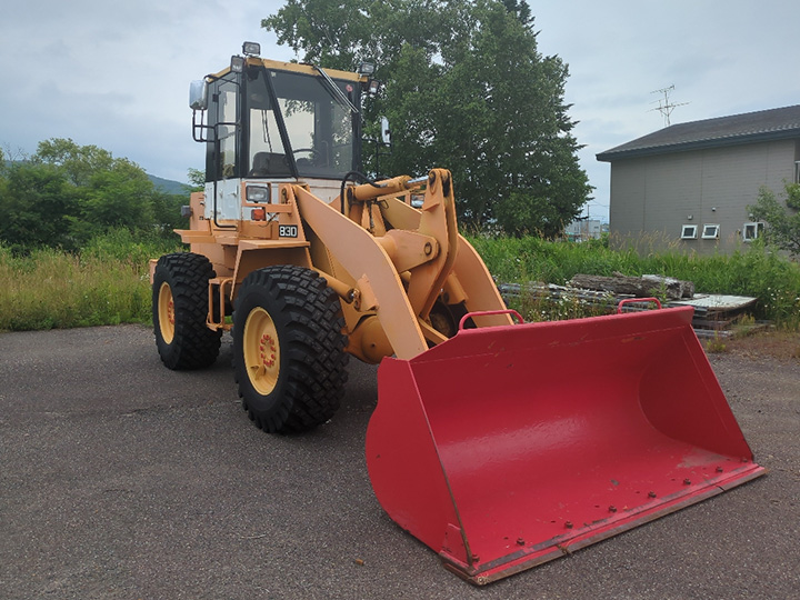 ホイールローダー（830-2）の買取実績｜hokkaido｜トラックファイブ