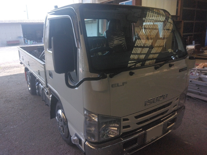 いすゞ エルフ 令和3年式 2RG-NJR88Aの買取写真