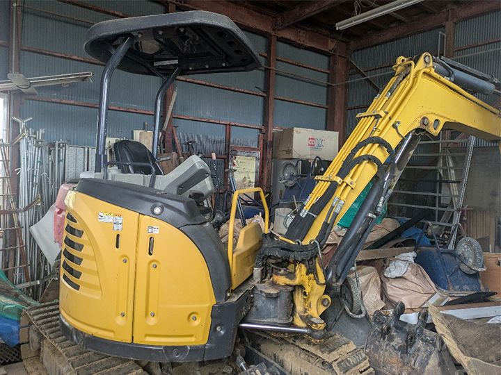 ヤンマー 油圧ショベル VIO30-6の買取写真3