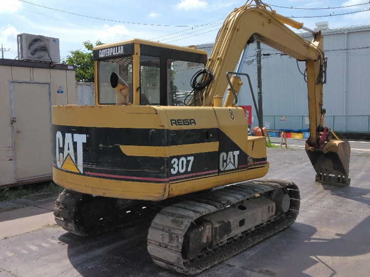 CAT 油圧ショベル 307の買取写真4