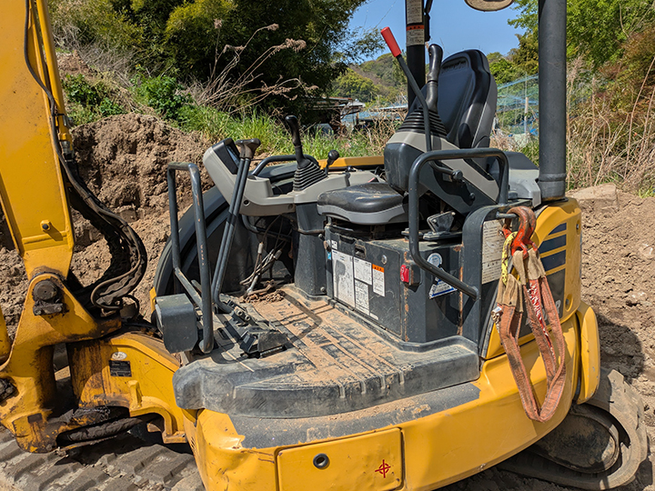 コマツ 油圧ショベル PC45MR-5の買取写真4