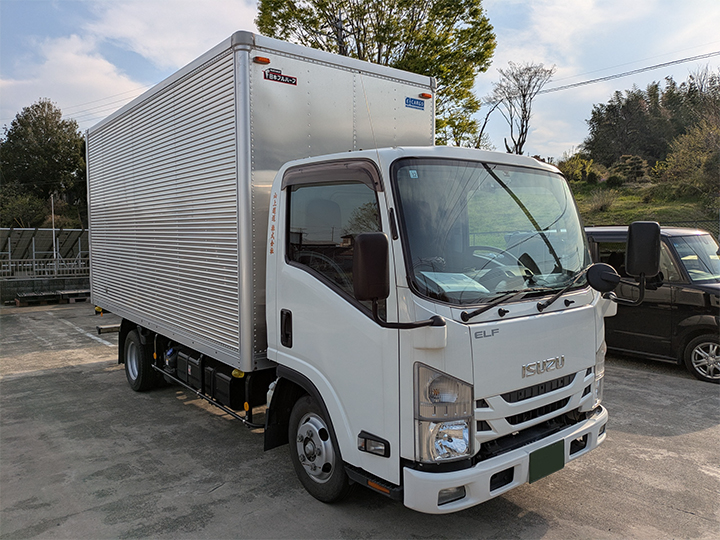 いすゞ エルフ 令和2年式 2RG-NLR88ANの買取写真
