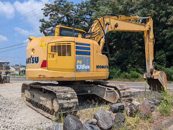 コマツ 油圧ショベル 138USの買取写真4