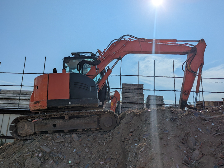 日立 油圧ショベル ZX75USK-5Bの買取写真3