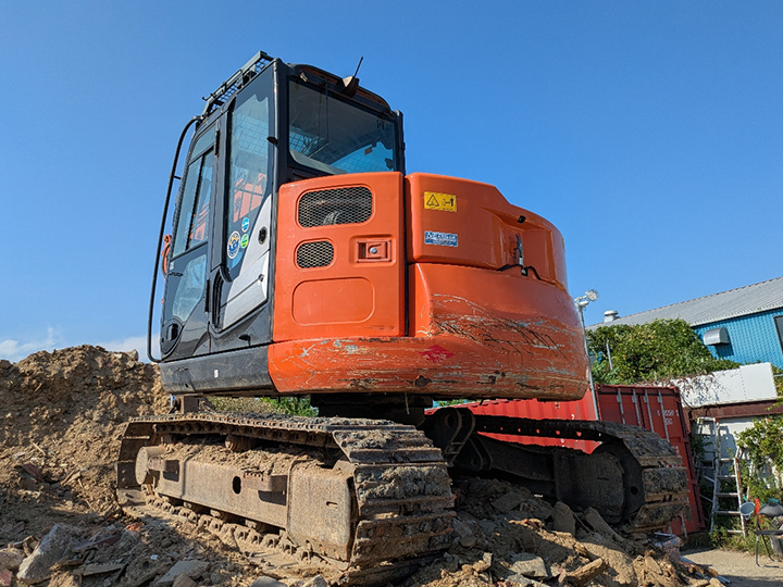 日立 油圧ショベル ZX75USK-5Bの買取写真4