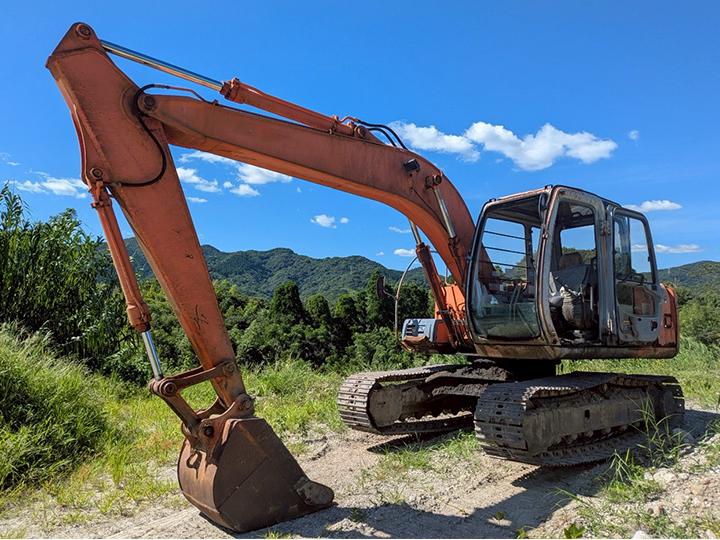 日立 油圧ショベル EX120-5の買取写真