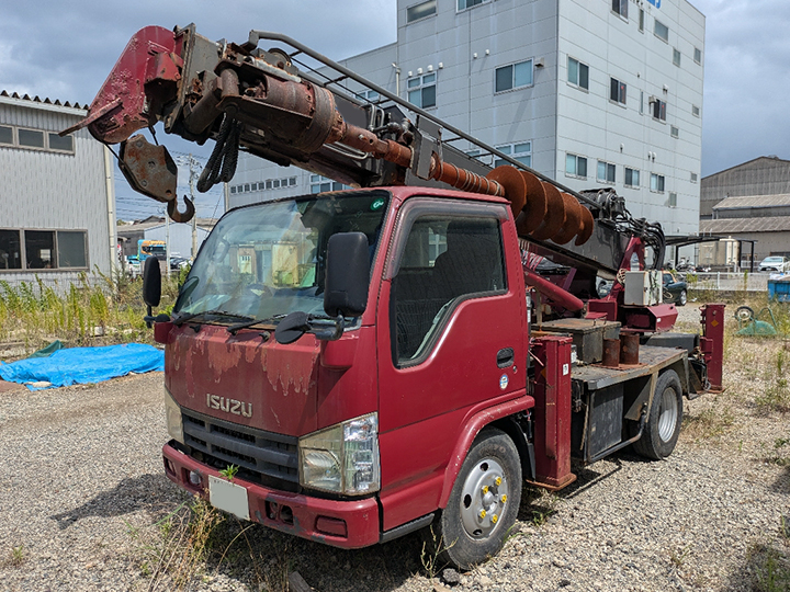 いすゞ エルフ 平成20年式 BDG-NKR85Nの買取写真