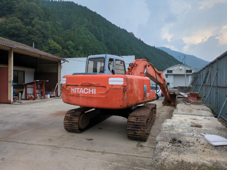 日立 油圧ショベル EX120-5の買取写真3