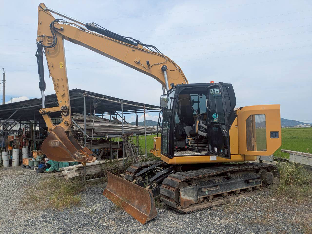 CAT 油圧ショベル 315の買取写真