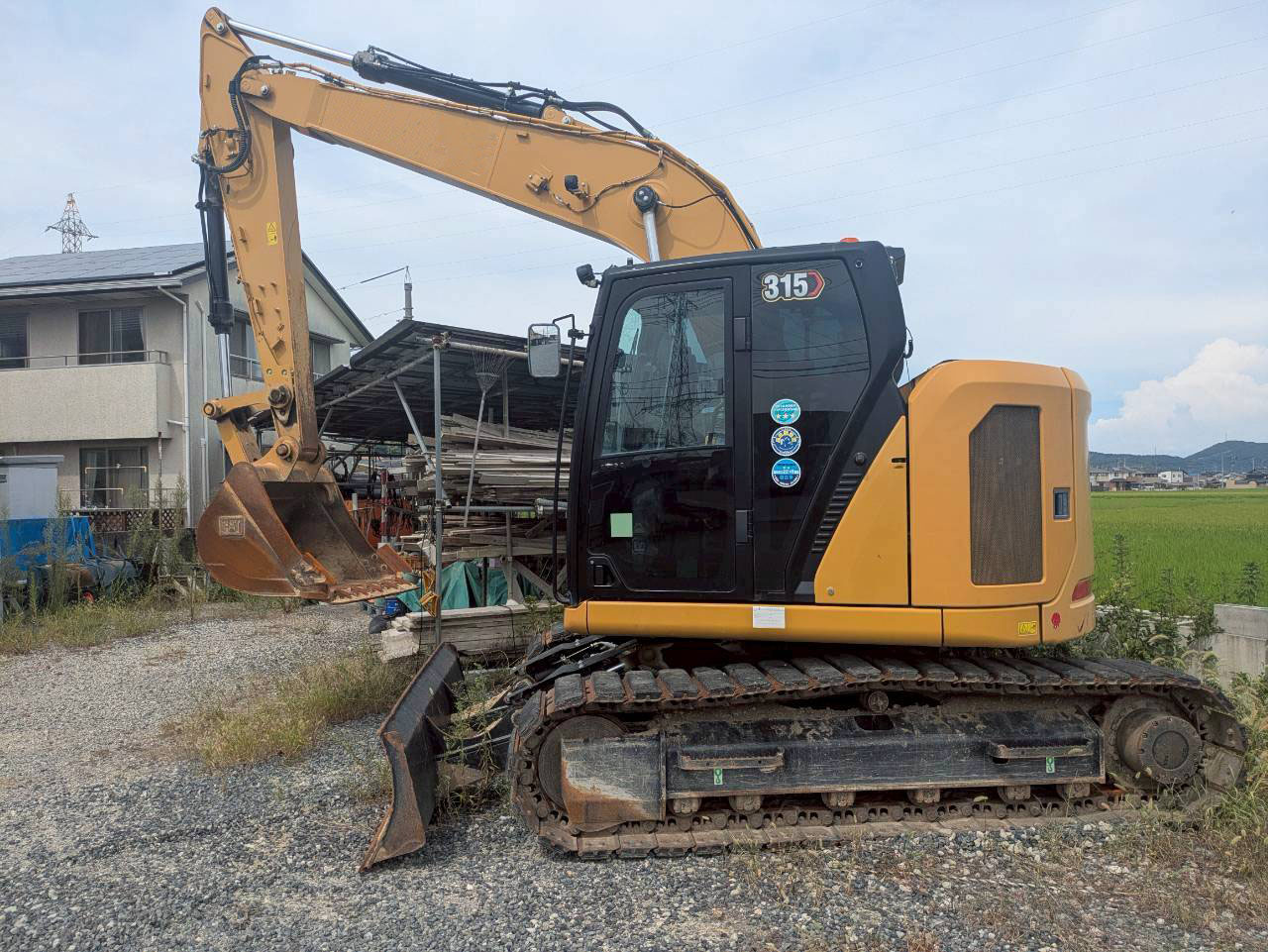 CAT 油圧ショベル 315の買取写真3