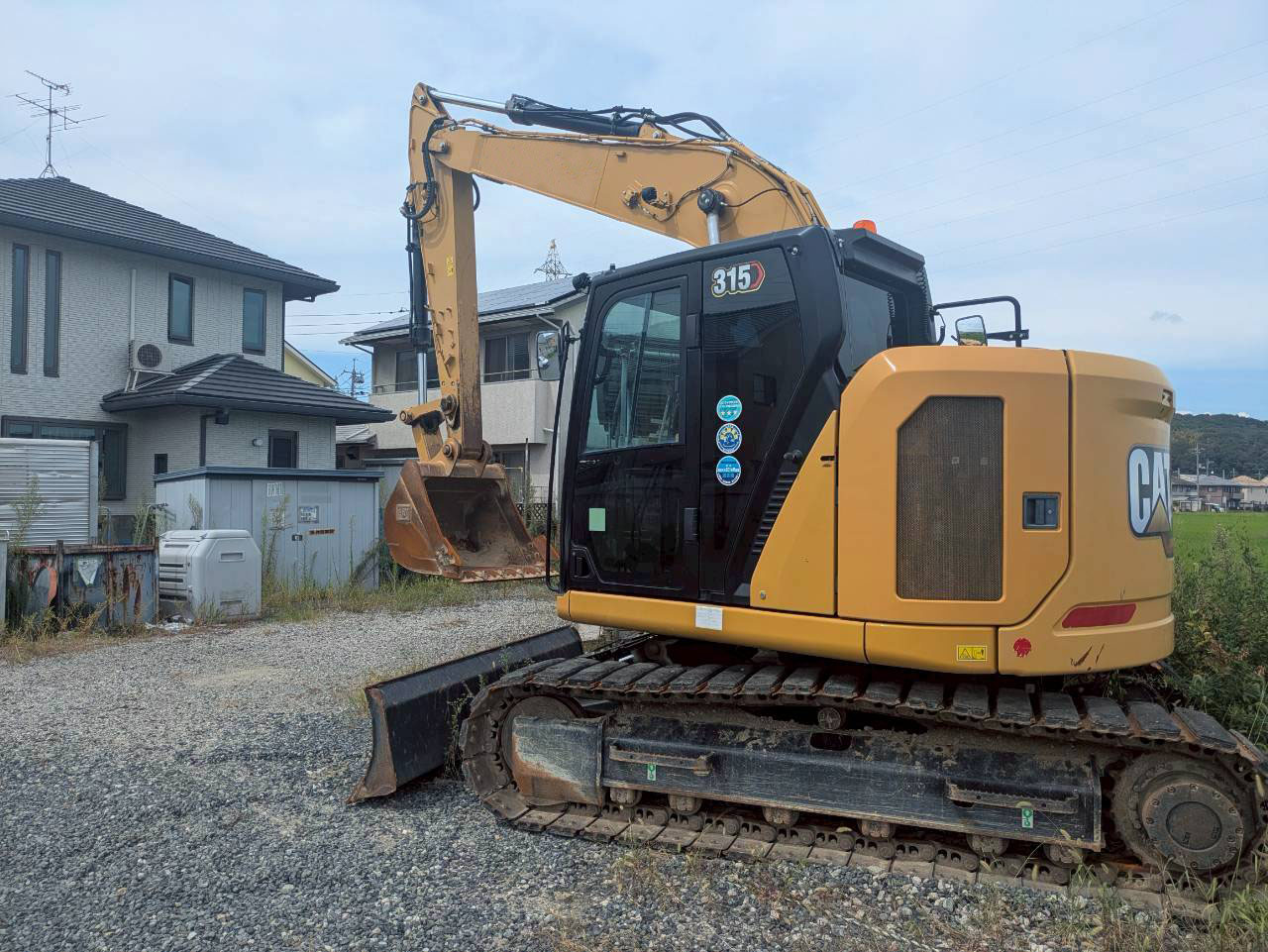 CAT 油圧ショベル 315の買取写真4