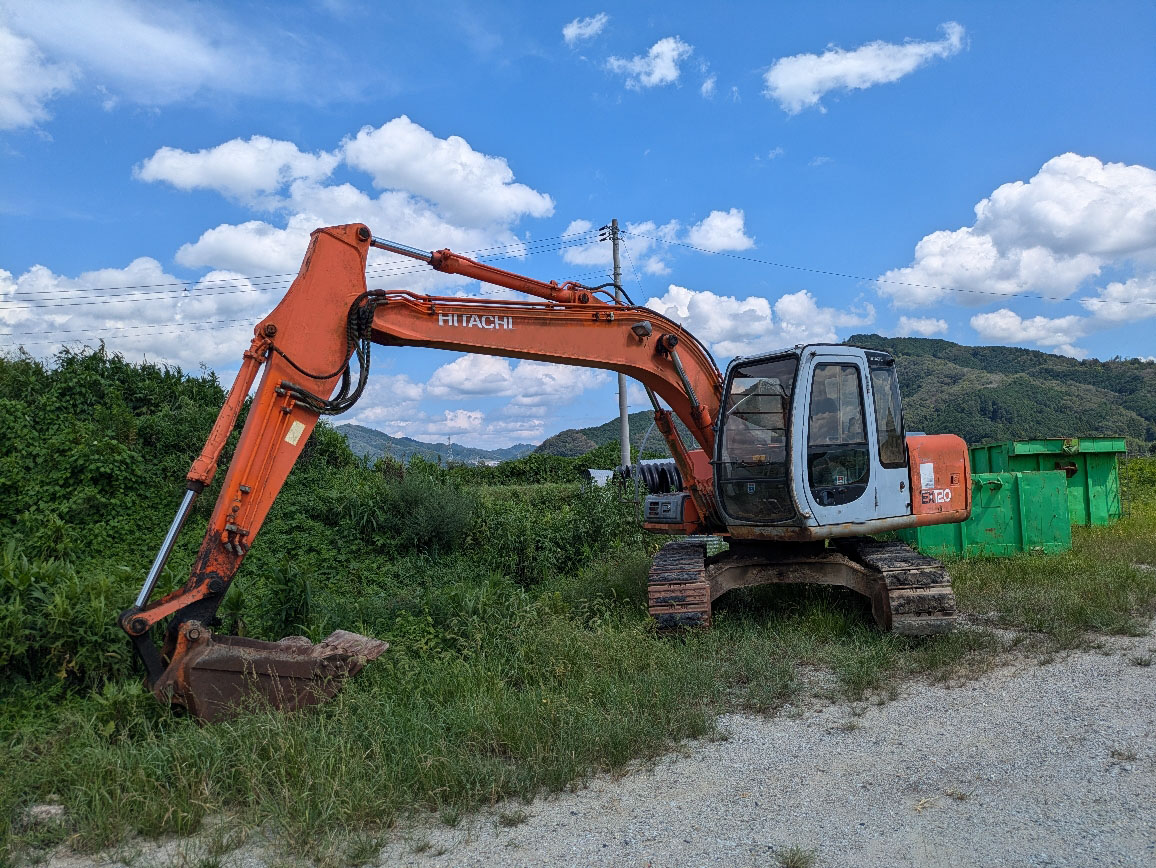 日立 油圧ショベル EX120-5の買取写真3