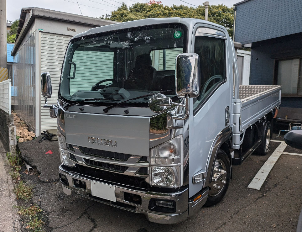 いすゞ エルフ 令和2年式 2RG-NMR88Rの買取写真