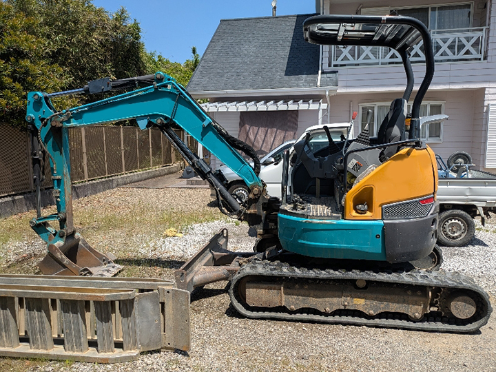 クボタ 油圧クローラクレーン U-30-6の買取写真3