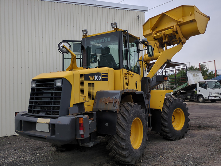コマツ ホイールローダー WA100-5の買取写真3