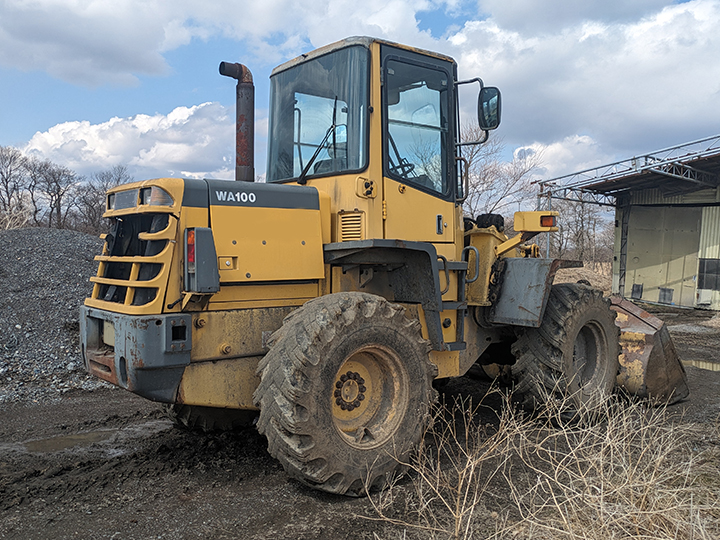 コマツ ホイールローダー WA100-3Eの買取写真4