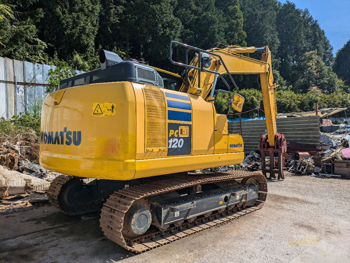 コマツ 油圧ショベル PC120-11の買取写真4